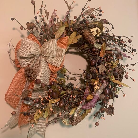 Fall wreath Inv 311 - Picture 1 of 2